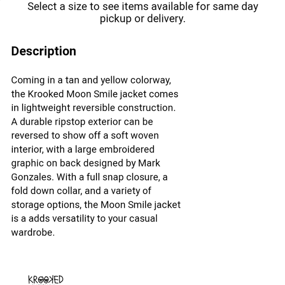 Krooked skateboarding jacket - Picture 9 of 9